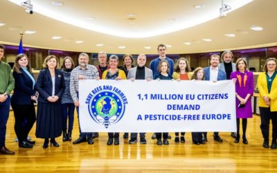 1.1 miljoen EU-burgers vragen Europees Parlement om pesticidevrij Europa